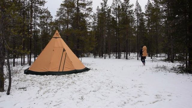 Универсальные палатки Tentipi Zirkon 9 CP и Zirkon 15 CP. Установка. Все палатки на MyBiggame.ru смотреть онлайн