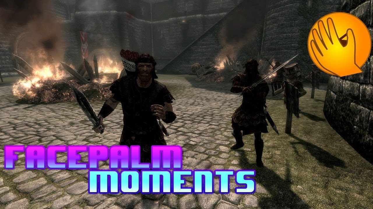 Facepalm Moments ► Имперские маньяки и смельчайший вор в Skyrim-e смотреть онлайн