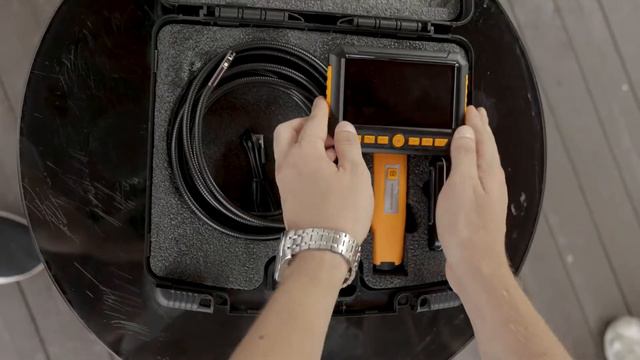 ANESOK G52 2022 new model 1080P HD 5inch screen wifi borescope with dual cameras, triple cameras смотреть онлайн
