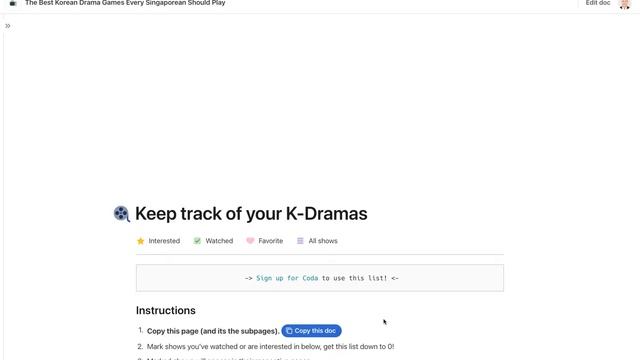 The Best Korean Drama Games Every Singaporean Should Play - Coda Doc Walkthrough смотреть онлайн