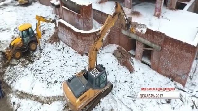 ВИДЕО С КВАДРОКОПТЕРА: От недостроенной гостиницы «Чайка» практически ничего не осталось смотреть онлайн