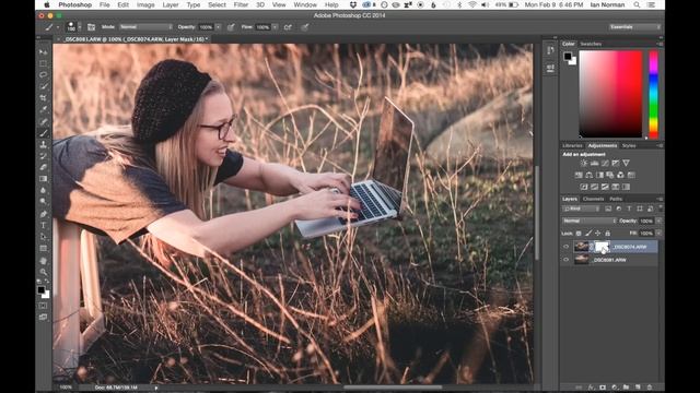 Levitation Photography Tutorial with Adobe Photoshop смотреть онлайн