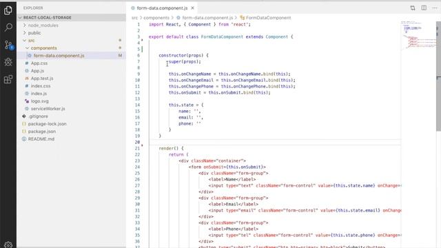 React Local Storage | Store React Form State in Local Storage смотреть онлайн
