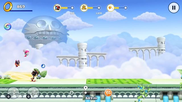 SONIC RUNNERS ADVENTURE Gameplay Walkthrough Part 9 - Level 37-41 Sky Sanctuary (iOS Android) смотреть онлайн