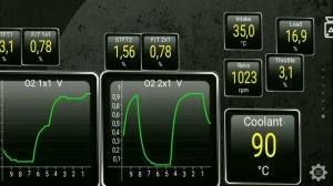 диагностика кислородных датчиков через elm327 obd scaner и torque mitsubishi outlander