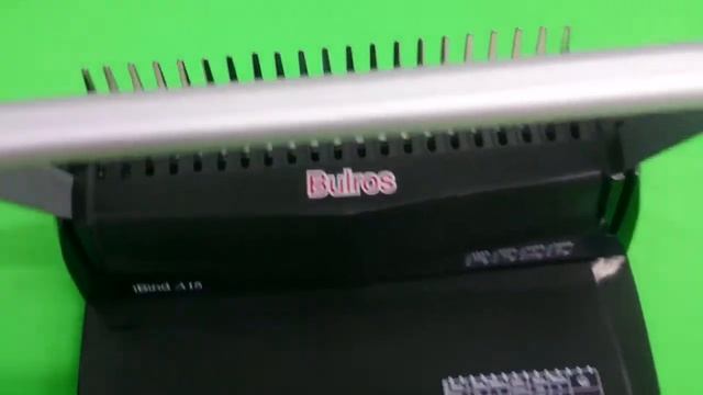 Переплётчик на пластиковую пружину Bulros A15 смотреть онлайн