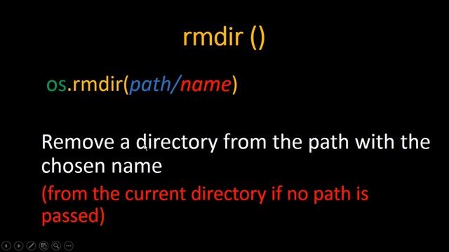 Python modules : os смотреть онлайн