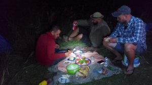 День рыбака 2021. ловили рыбу, а поймали рака)) спиннинг с берега, что клюёт на Краснопаловке летом