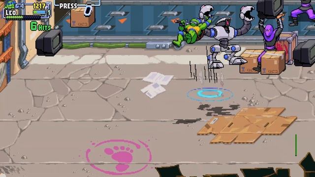 Прохождение Teenage Mutant Ninja Turtles Shredder's Revenge / Месть Шредера PS5 4K HDR с переводом смотреть онлайн