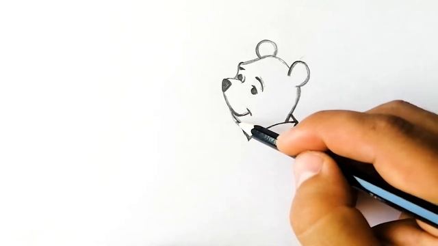 Как нарисовать Винни Пуха легко смотреть онлайн