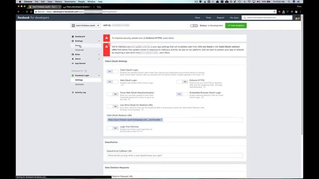 Setting up OAuth with Firebase and Facebook, Twitter and Github смотреть онлайн