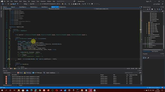 Создание игры на C# Xamarin Android SurfaceView 2D Game tutorial part 2 в Visual Studio 2019 часть смотреть онлайн