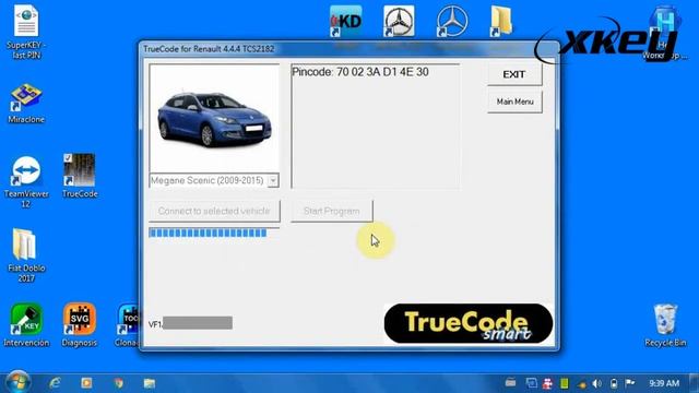 TRUE CODE - Complete programming Megane Scénic 2011+ cards смотреть онлайн