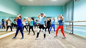 Танцевальная тренировка / отличная разминка / зумба / здоровье и фитнесс