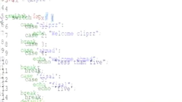 switch statement смотреть онлайн
