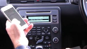 How to pair an iPhone to the bluetooth system in an Volvo XC 70