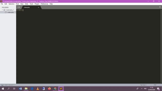 PHP DASAR : Materi 2. Hello world dan Komentar Pada PHP смотреть онлайн