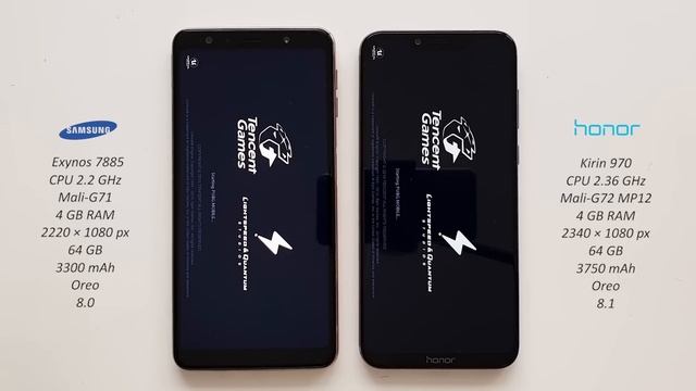 Samsung Galaxy A7 2018 vs Honor Play - Speed Test! смотреть онлайн