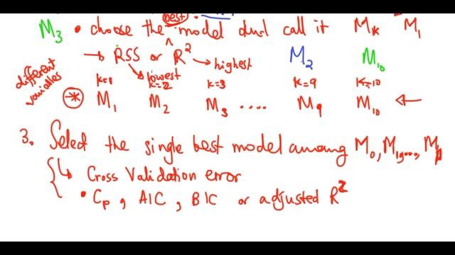 Best Subset Selection Method смотреть онлайн