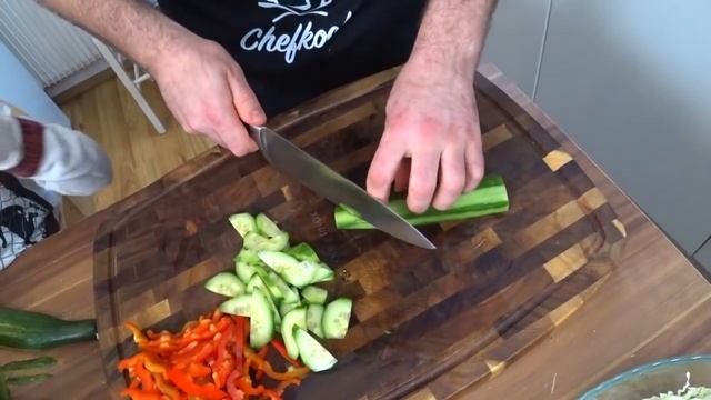 ЕШЬ И ХУДЕЙ! САЛАТ ИЗ ПЕКИНСКОЙ КАПУСТЫ С КУРИНЫМ ФИЛЕ! смотреть онлайн