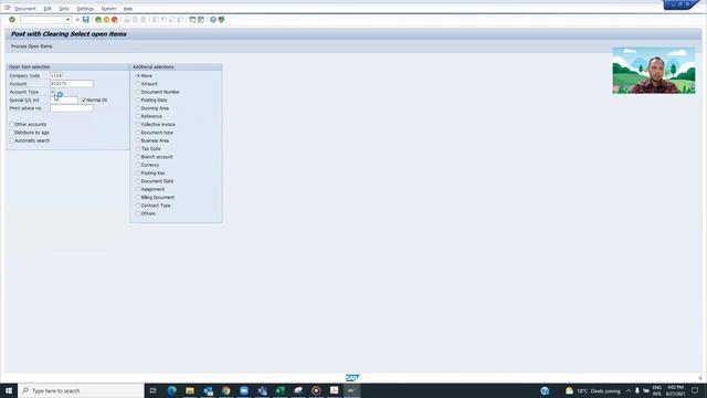 002 SAP Tcode FB05 Input Debit Note Refund Deposit Clear смотреть онлайн