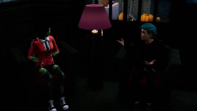 Жуткая вечеринка | Halloween | The sims 4 смотреть онлайн
