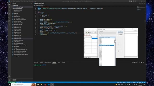 Modbus RTU ModbusMaster Communication using PYTHON in RASPBERRY PI Handling 32 bit data смотреть онлайн
