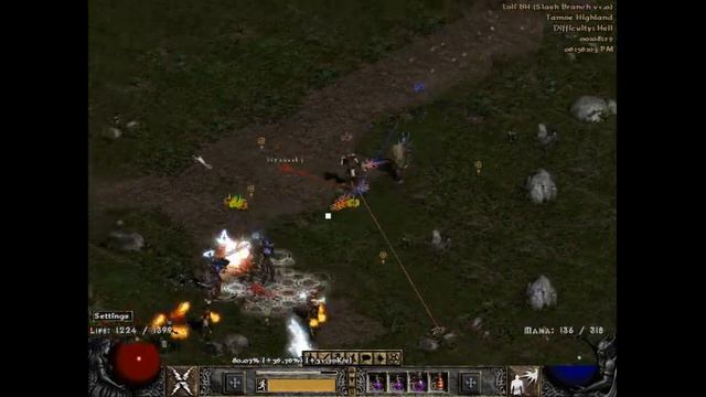 Diablo II | Players 8 mode | hardcore |trapsin смотреть онлайн