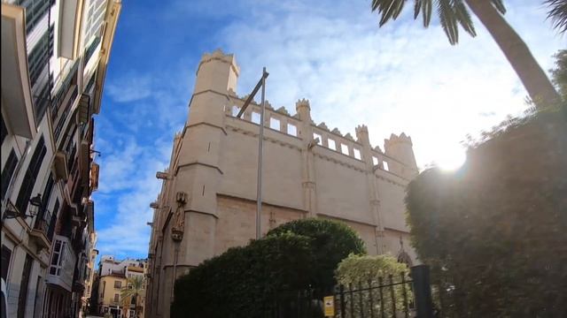 Шторм "Дениз" в Пальма де Майорка. смотреть онлайн