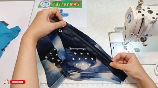 DIY BAG - RECYCLE OLD CLOTHES AND SEW BAGS AT HOME