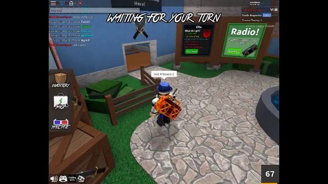 Roblox mm2 Luger unboxing part 2 смотреть онлайн