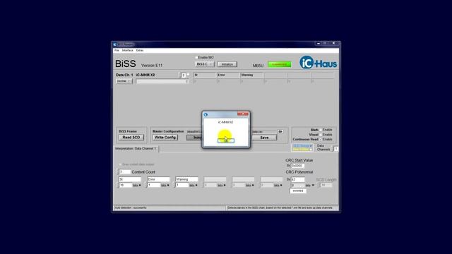 BiSS Interface Adapter and BiSS Reader Tutorial: MB5U + MHM1D Eval Board смотреть онлайн