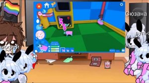 реакция персонажей из Приглядываю за собачками ?на Valera Ghosther //karma?//   •|•¿оригинал?•|•