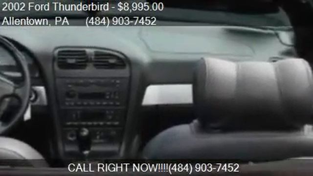 2002 Ford Thunderbird Deluxe 2dr Convertible for sale in All смотреть онлайн