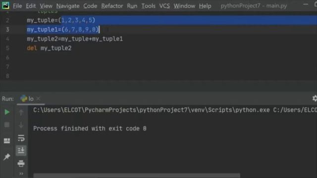 update & del & assigment in tuple смотреть онлайн