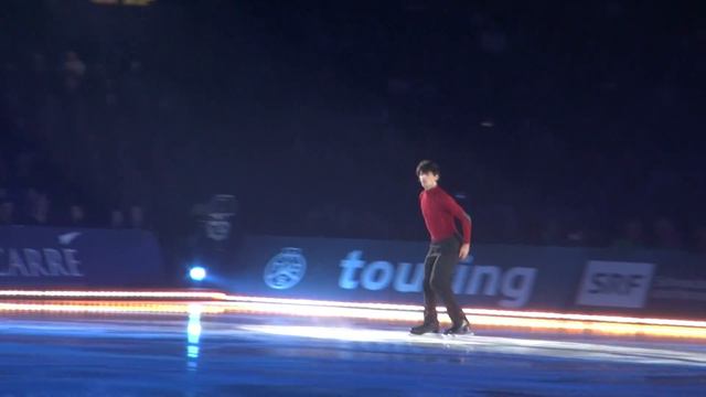 Stéphane Lambiel Art on Ice Zurich 2014 "The water" with Hurts смотреть онлайн