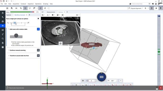 GOM Software Hack 2021 - Manual Scanning смотреть онлайн