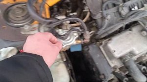 Гранта с мотором 11182 на газу!!