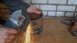 Подготовка кромок трубы болгаркой под просвет (фаска под просвет).mp4