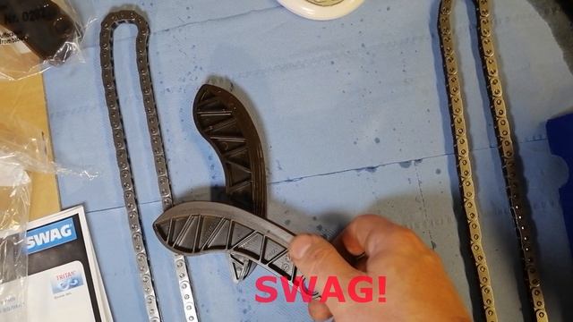 Что же усилили в цепях с треугольником для BMW? Сравниваем Swag и Original. смотреть онлайн