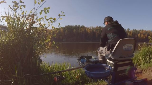 Фидер на ВДХ 2. Интересный способ расположения удилища и др. смотреть онлайн