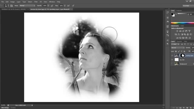 Pencil Drawing (Sketch Effect) - Photoshop Tutorial смотреть онлайн