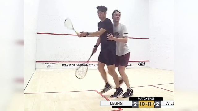 SQUASH. James Willstrop couldn't believe it! смотреть онлайн