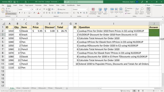 How to Pass Excel Test: VLOOKUP, XLOOKUP & HLOOKUP Questions and Answers смотреть онлайн