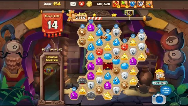 [Monster Busters: Hexa Blast] stage 154 смотреть онлайн
