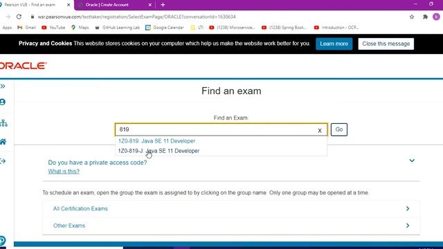 How To Register OCP/OCA 11 or 8 Exam смотреть онлайн
