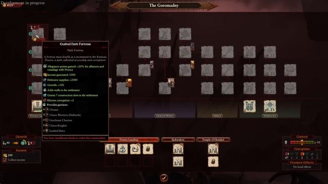 Dark Fortress Building Guide | Champions of Chaos DLC | Total War: Warhammer III Guide смотреть онлайн