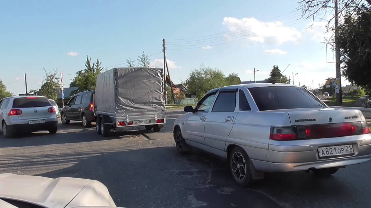 МЗСА 817731 прицеп и Лада Ларгус. Движение. ЦЛП АРИВА смотреть онлайн