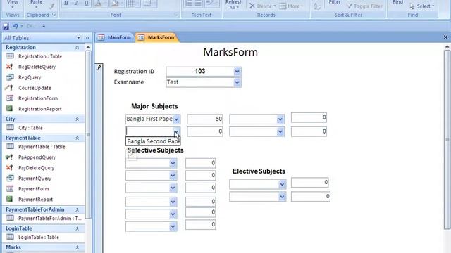 20) Microsoft Access & VBA Bangla Tutorial | How to Design Marks Entry Form - Part 2 | RDBMS смотреть онлайн