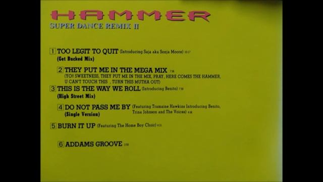 Hammer  SUPER DANCE REMIX Ⅱ